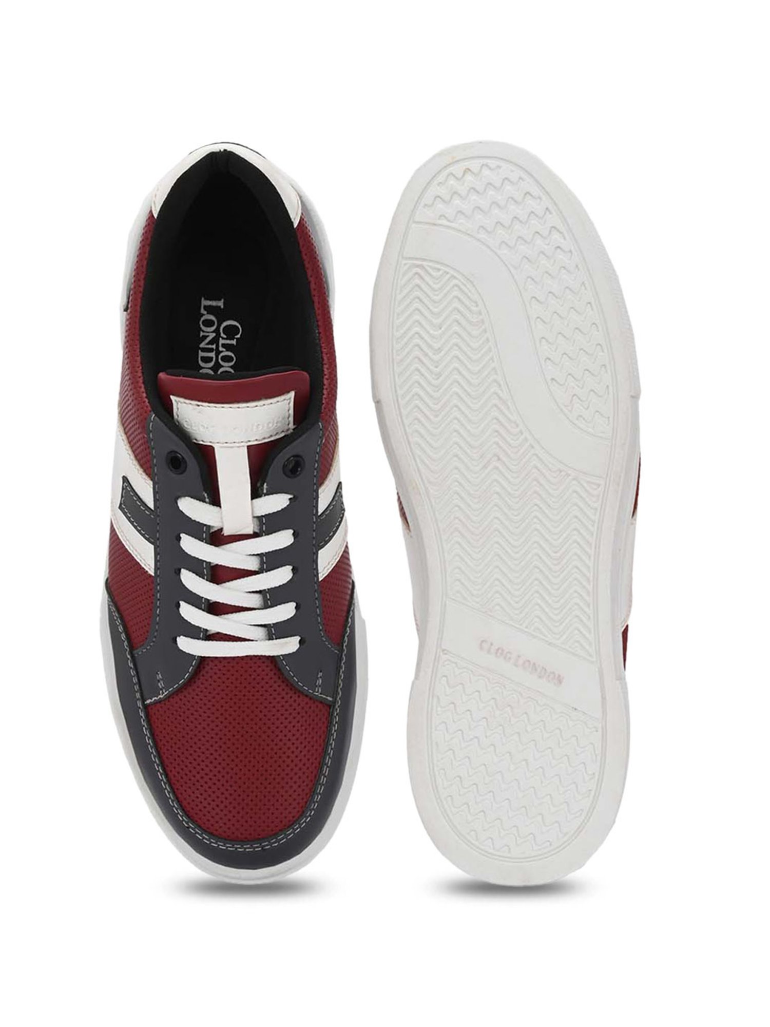 Clog London Men's Multicolored Casual Sneakers