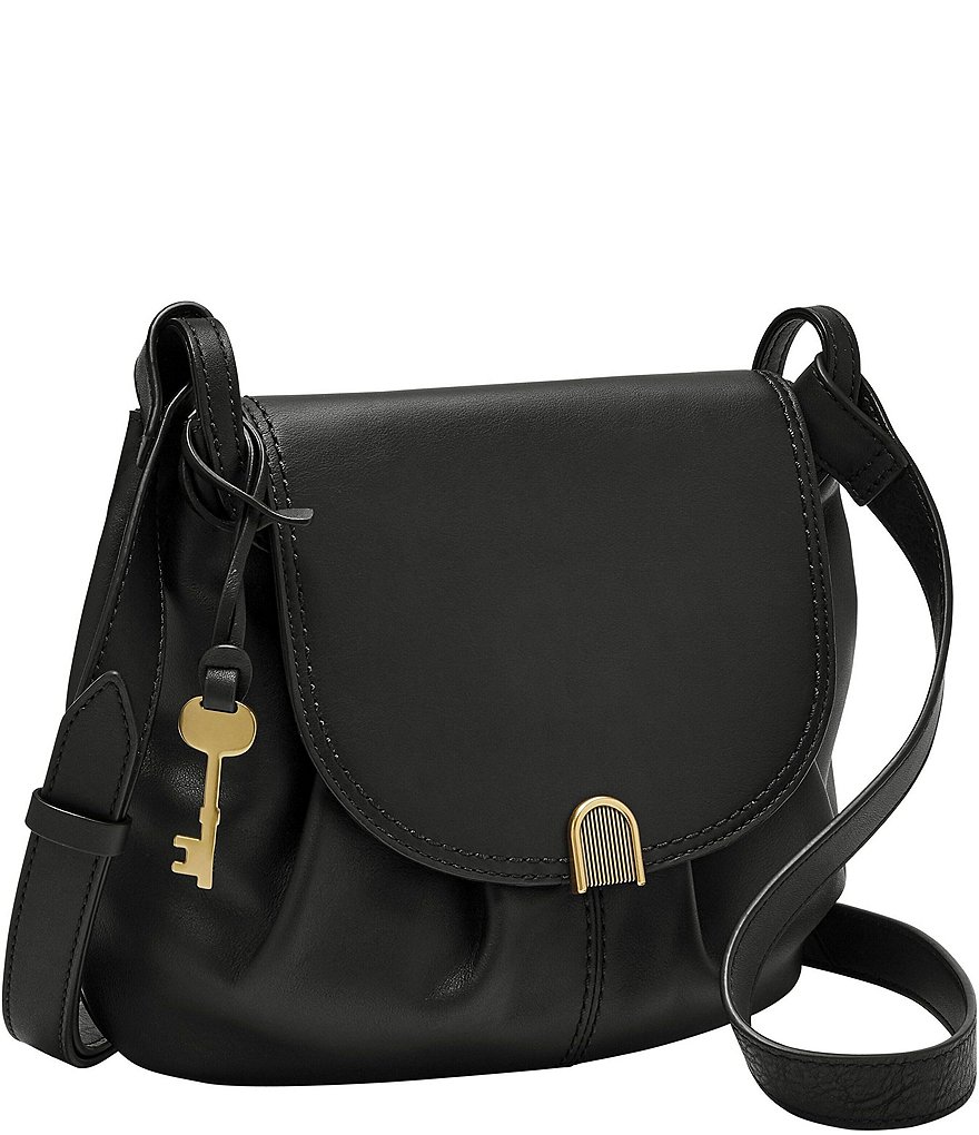 ZAC Zac Posen Belay Iridescent Saddle Crossbody Bag