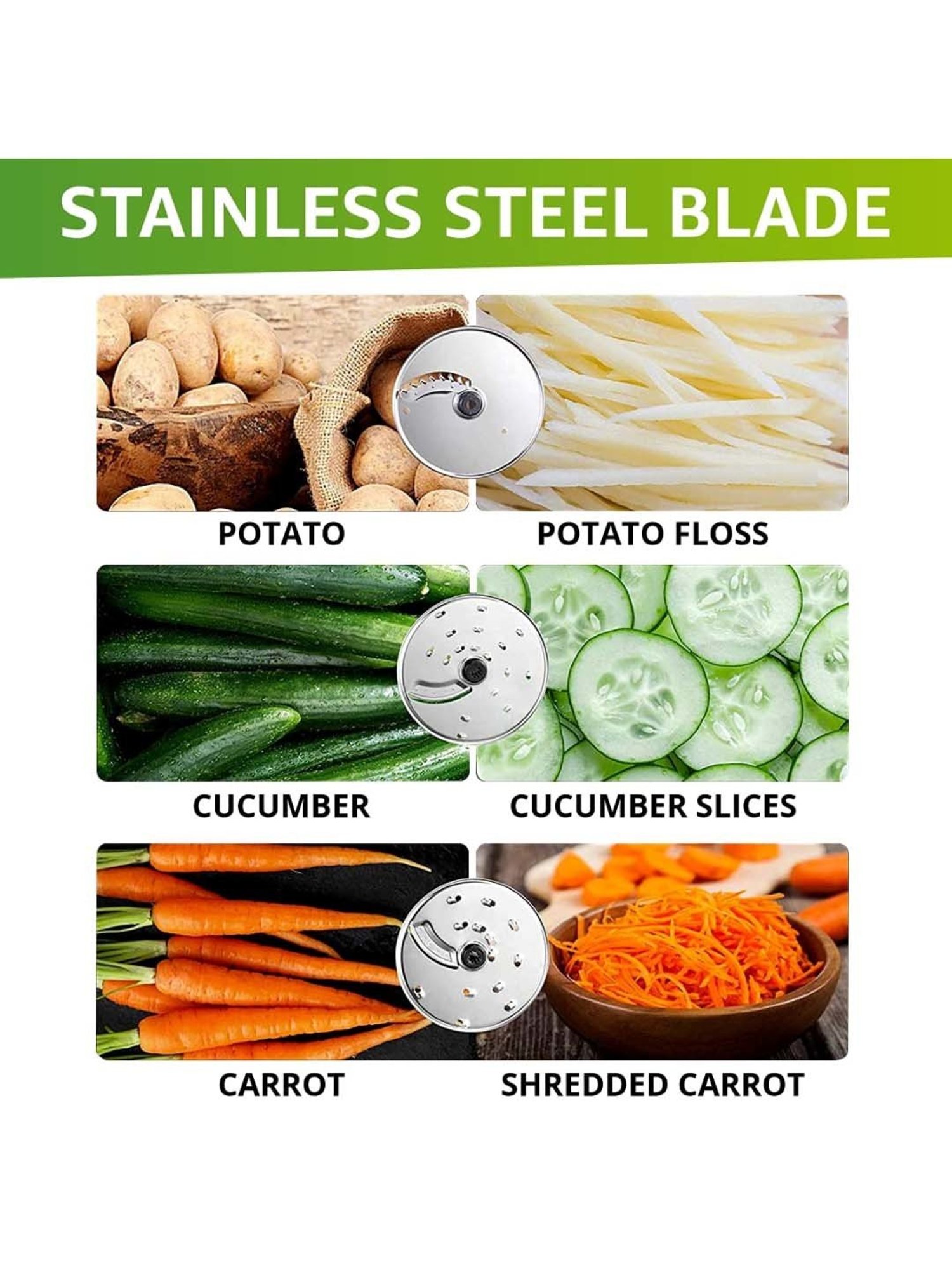 Inalsa 1000W Food Processor