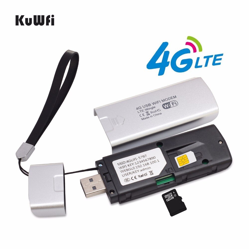 4G Modem USB Wifi Dongle 4G LTE Wifi Router Mini USB LTE Wireless Router Pocket Mobile Wifi Hotspot With Sim Card slot