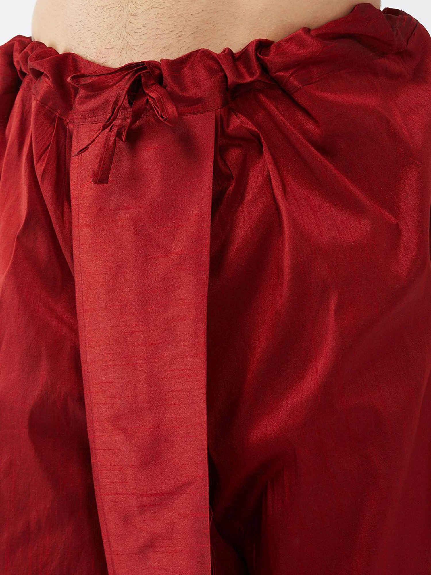 Vastramay White Cotton Straight Fit Embroidery Ethnic Suits