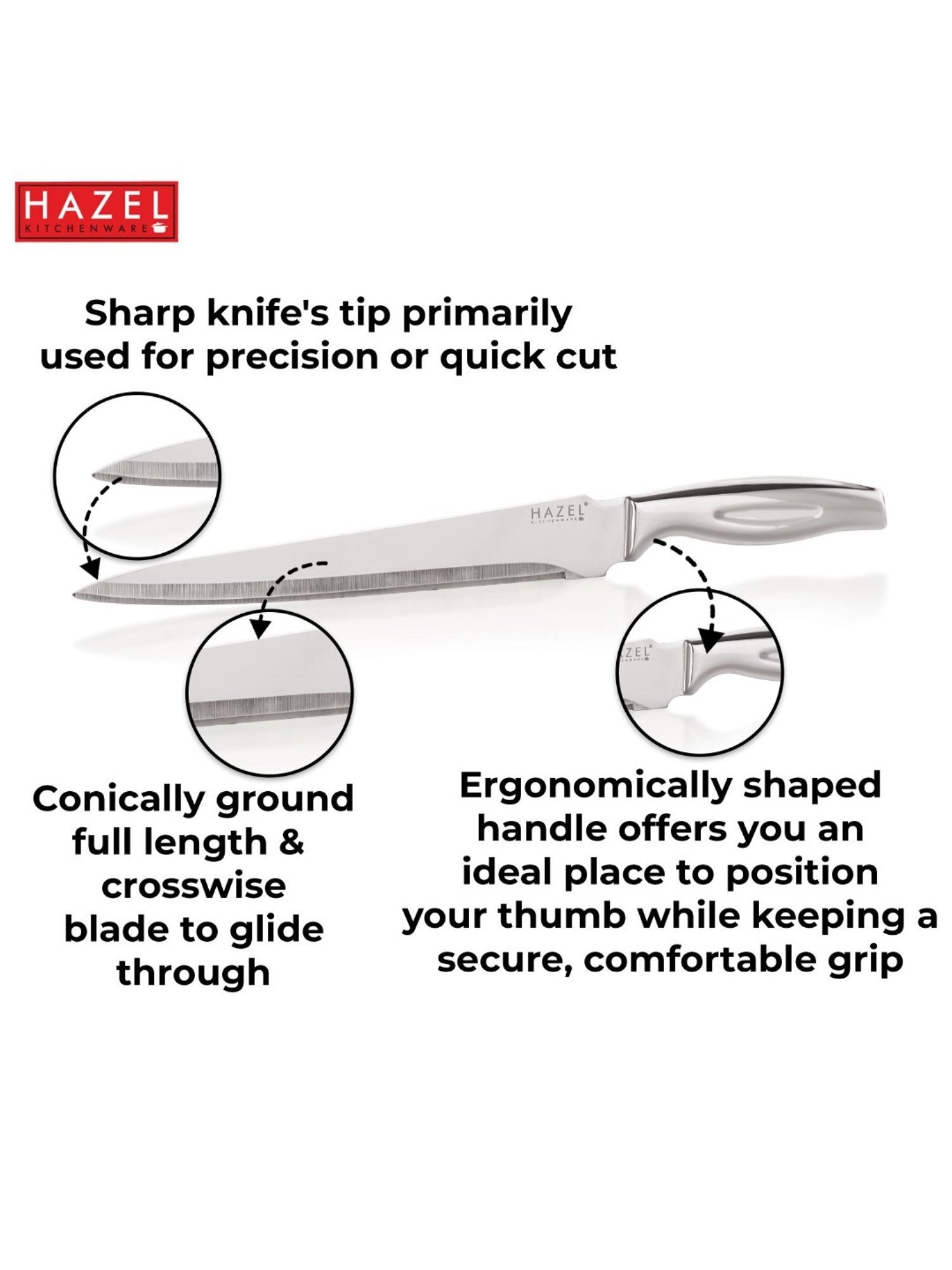 Meyer Stainless Steel 12cm Utility Knife