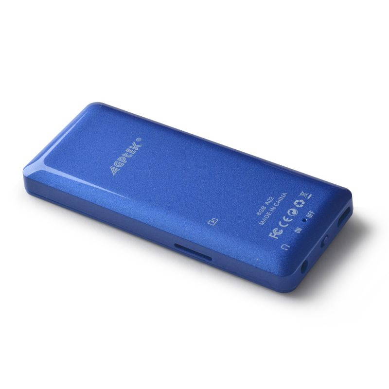 AGPtEK 8GB & 70 Hours Playback MP3 Lossless Sound Music Player (Supports up to 64GB)8GB Built-in High Capacity