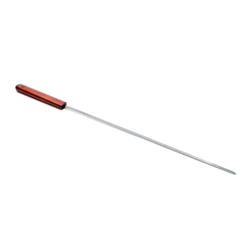 20"4pk Rosewood Stainless Steel Skewers - Outset