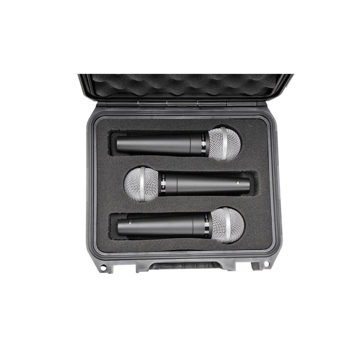 SKB Injection Molded Case For 3 Mics