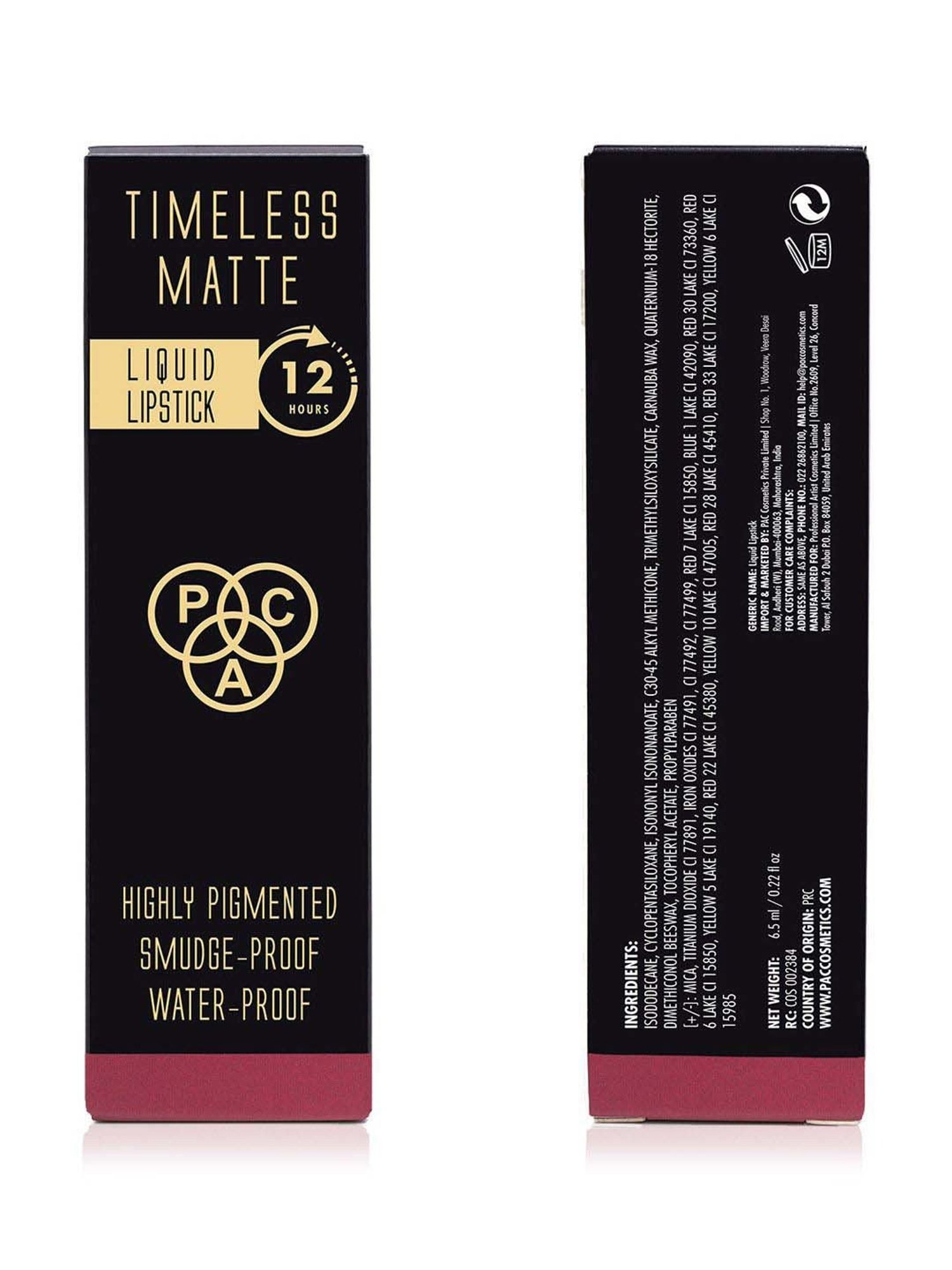 PAC Timeless Matte Love Bite - 6.5 ml