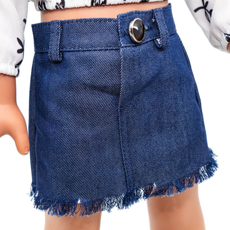 I'M A GIRLY Zoe 18" Fashion Doll with Golden Blonde Interchangeable Wig to Style