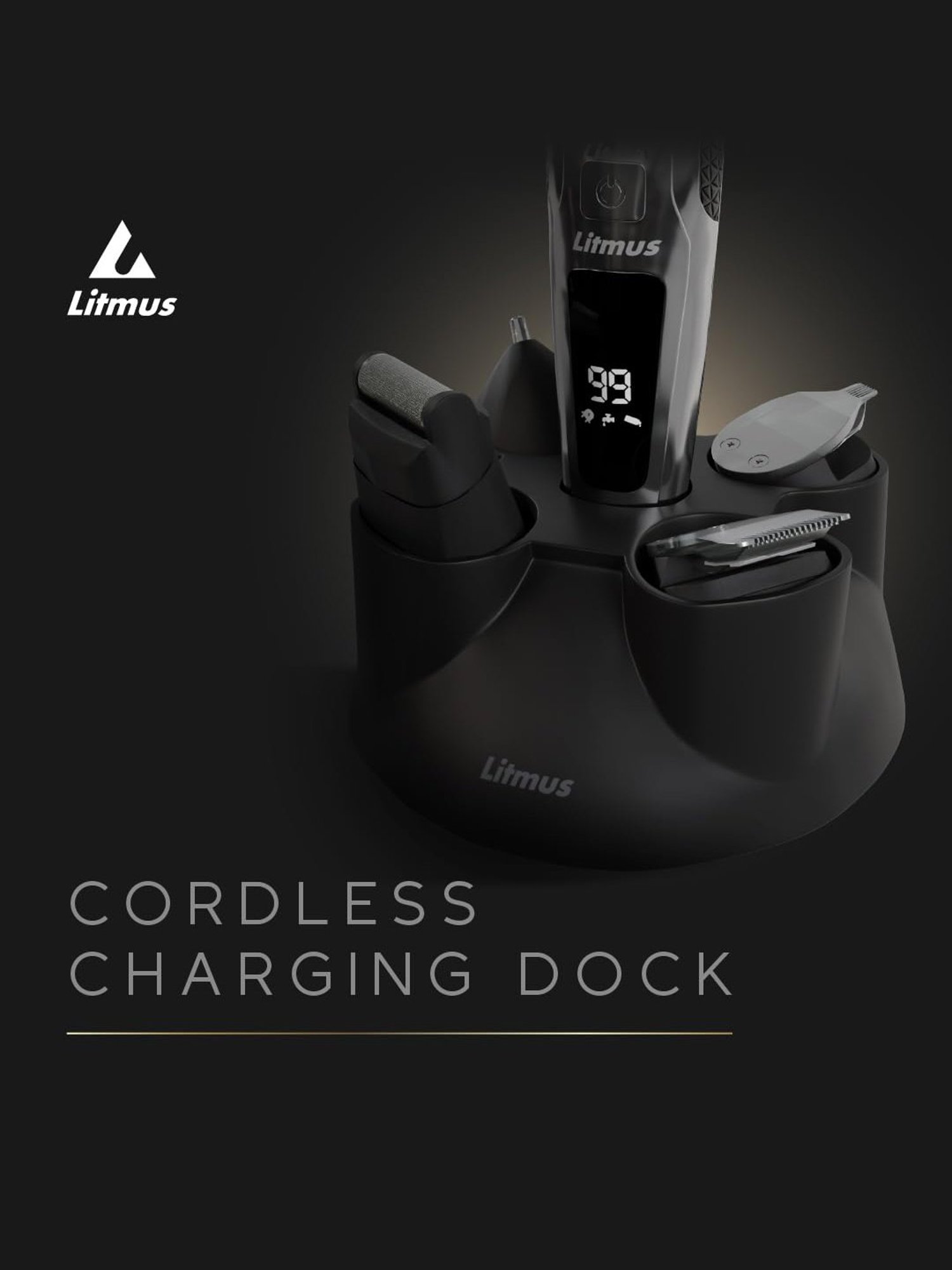 Wahl Professional Moser 1400 Germany Hair Clipper (Maroon)