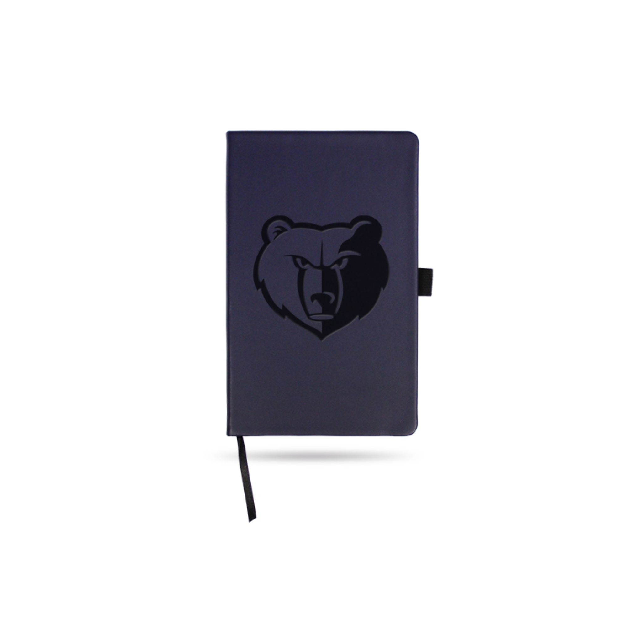 8.25" Purple and Black Memphis Grizzlies Leather Notebook