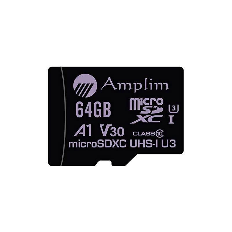64GB Micro SD Card Plus Adapter Pack  64 GB MicroSD SDXC Class 10 Pro U3 A1 V30 Extreme Speed 100MBs UHSI UHS1 TF XC MicroSDXC Memory Card for Cell Phone Nintendo Galaxy Fire Gopro