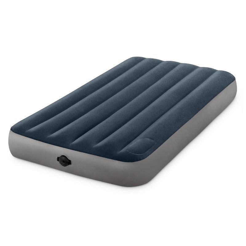 Intex Premium Durabeam 10" Twin Air Mattress with Internal (AA) Battery Pump
