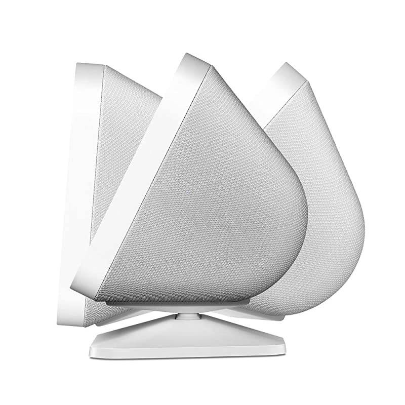 Show 8 Sandstone with Show 8 Adjustable Stand White