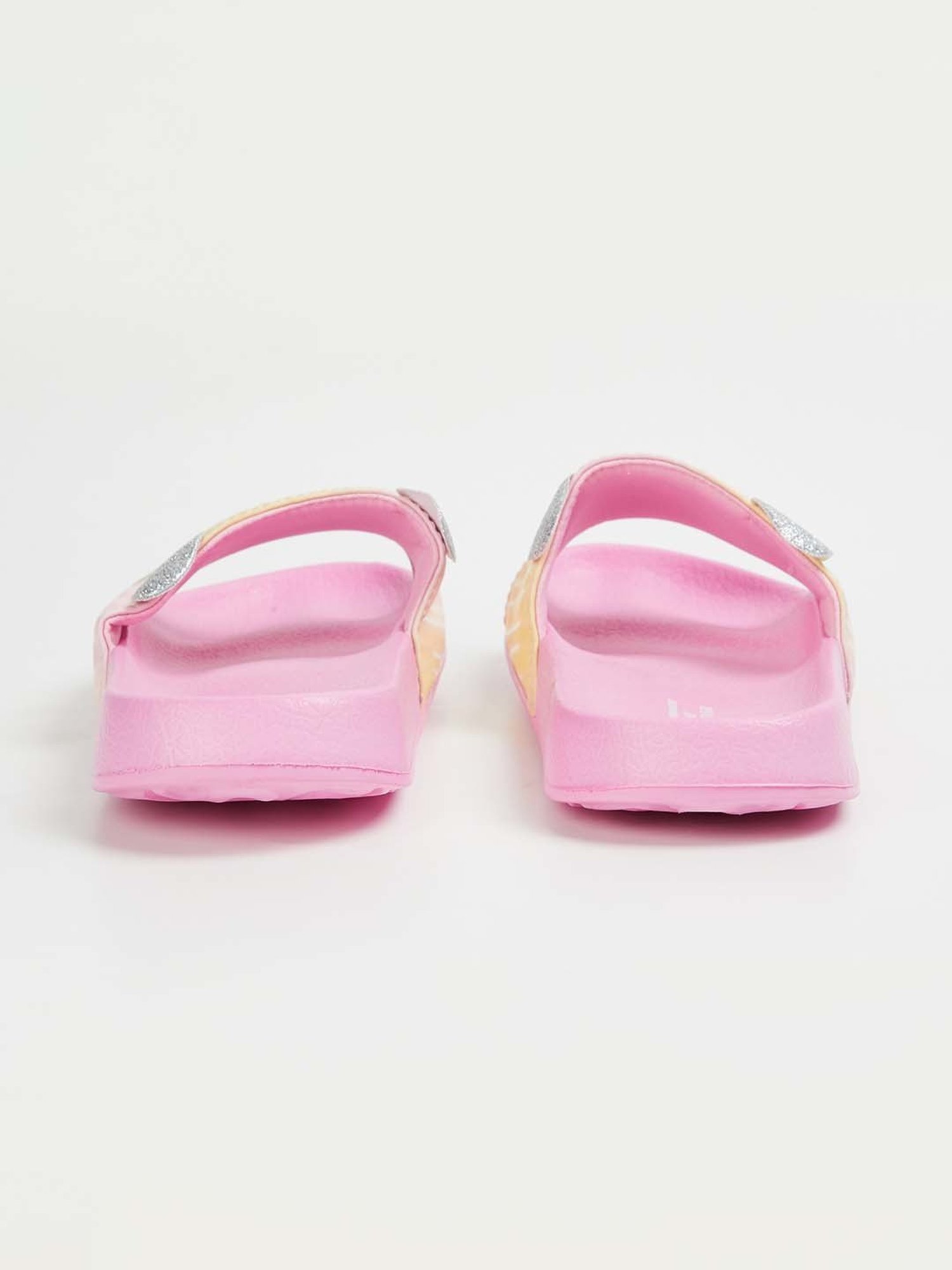 Passion Petals Kids Pink Sling Back Clogs
