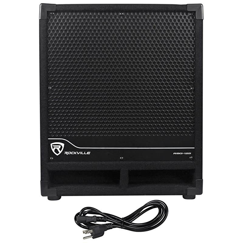 New RBG12S Bass Gig 1400 Watt Active Powered PA Subwoofer DJ/Pro, 12 inch