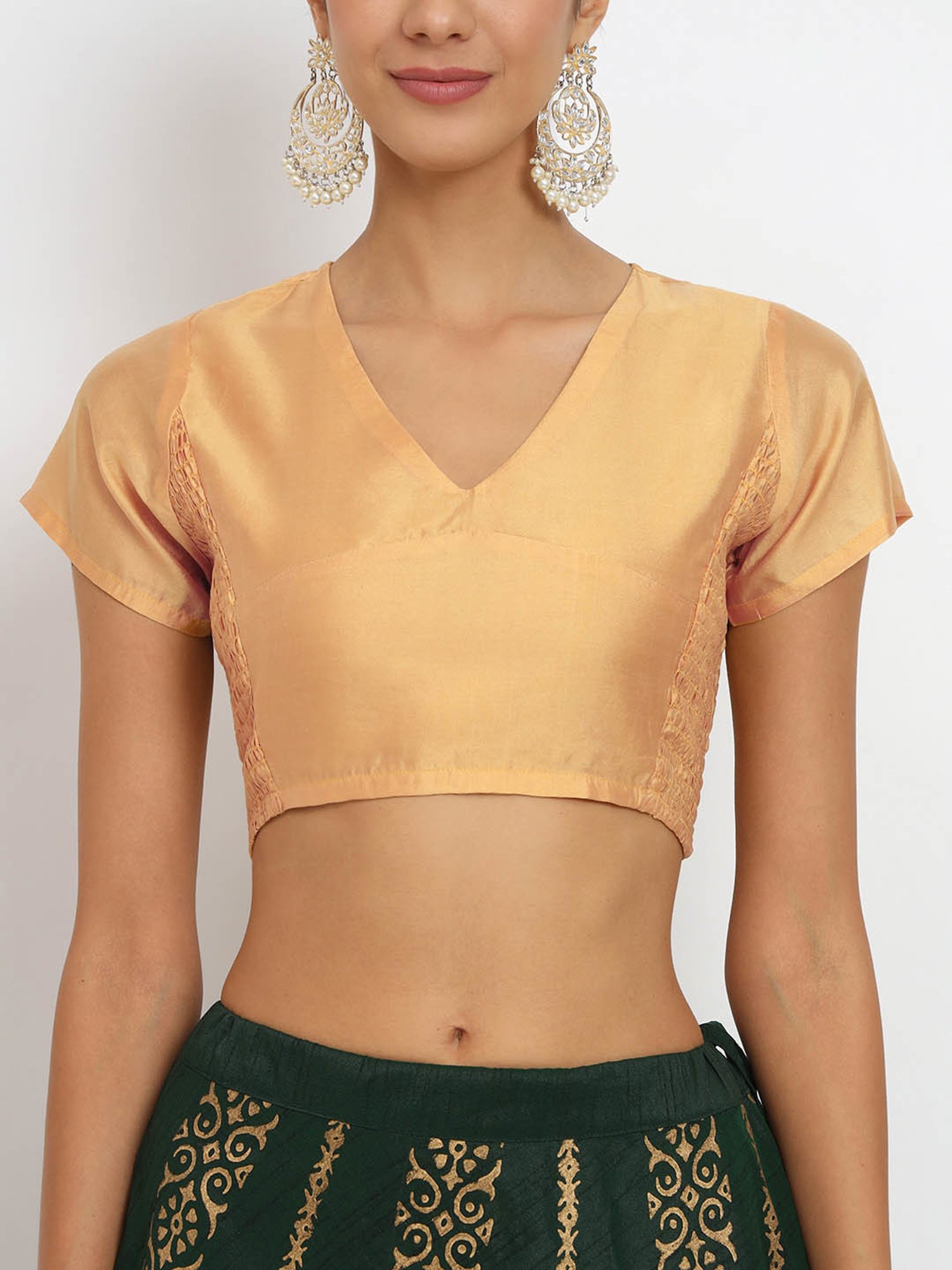 studiorasa Beige Silk Blend Blouse