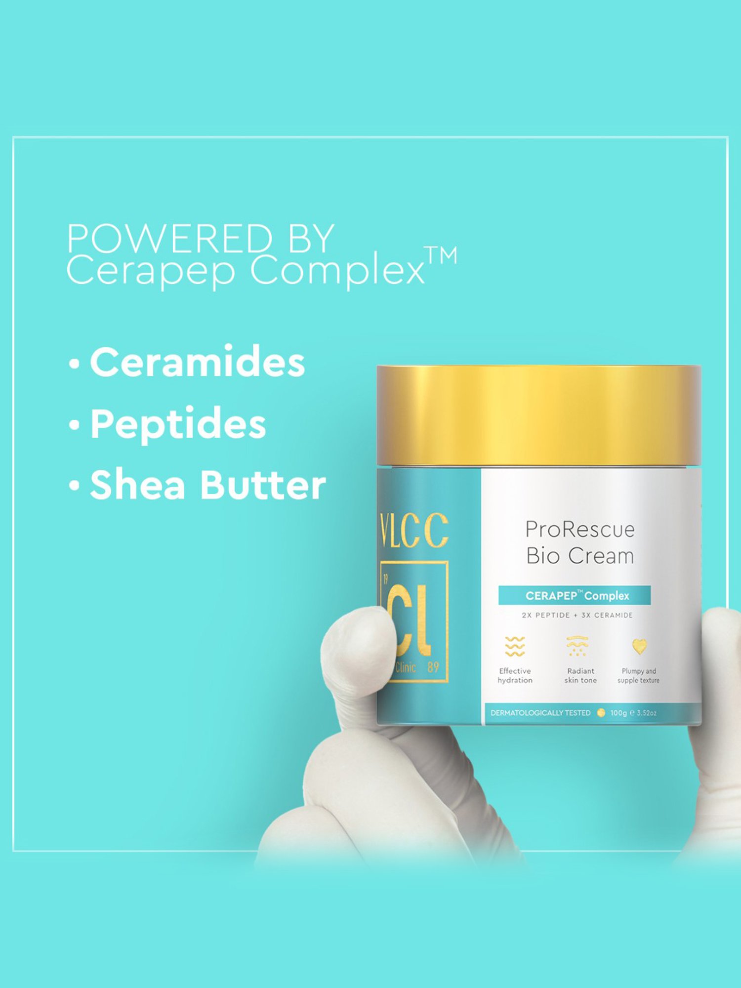 VLCC Clinic ProRescue Bio Cream - 100 gm