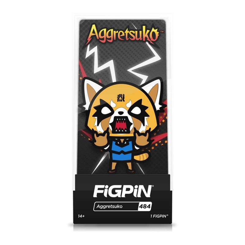 FiGPiN Naruto x Sanrio - Aggretsuko Angry Collector Case