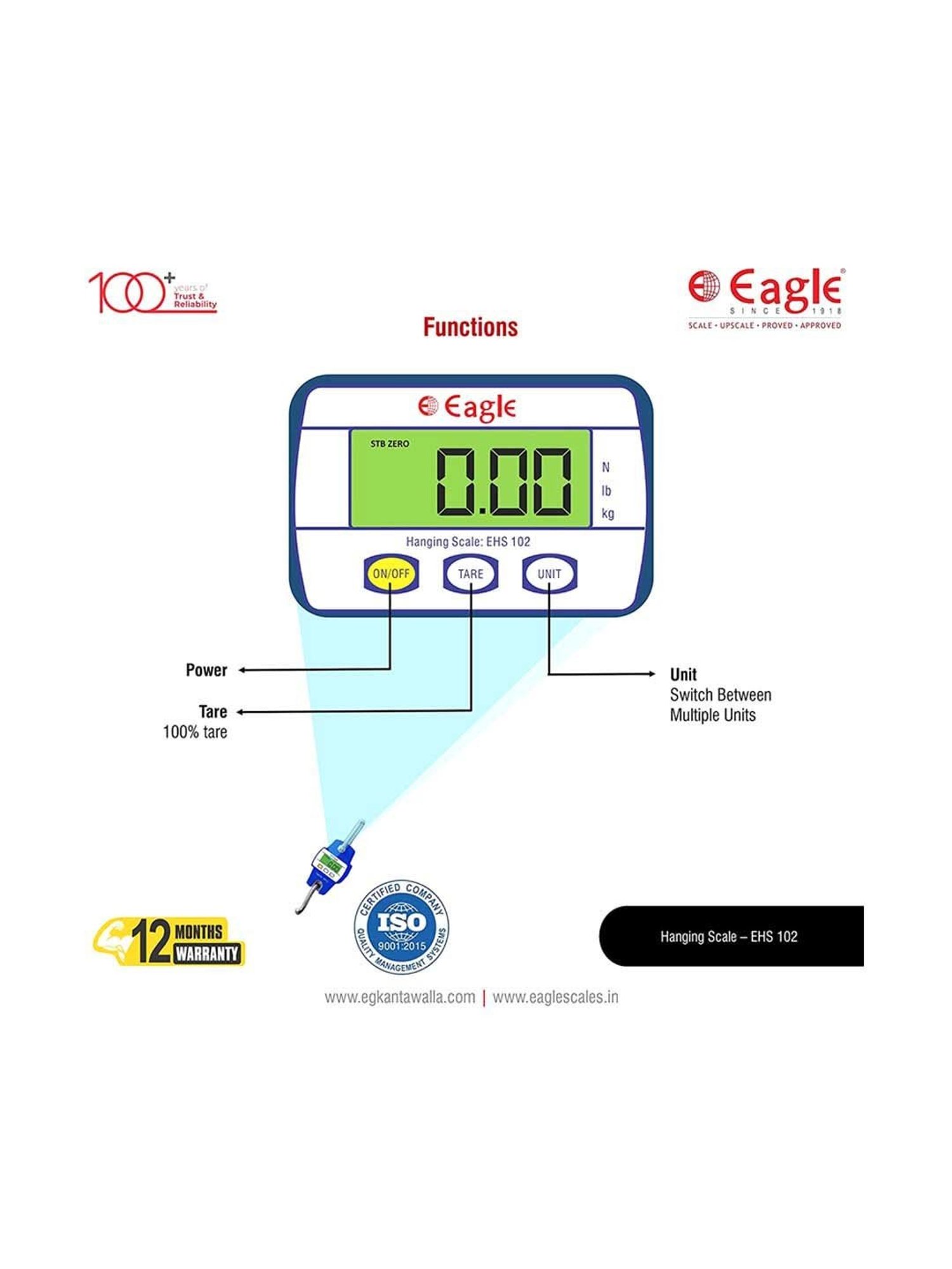 Beurer LS 06 Luggage/Weighing Scale