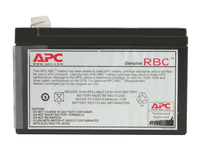APC Smart-UPS C 1500 (SMC1500-2U) -  Compatible Replacement Battery Kit