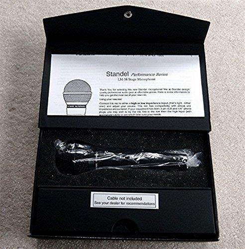 Standel Lm58 Dynamic Microphone with Case, Cable and Mic Clip