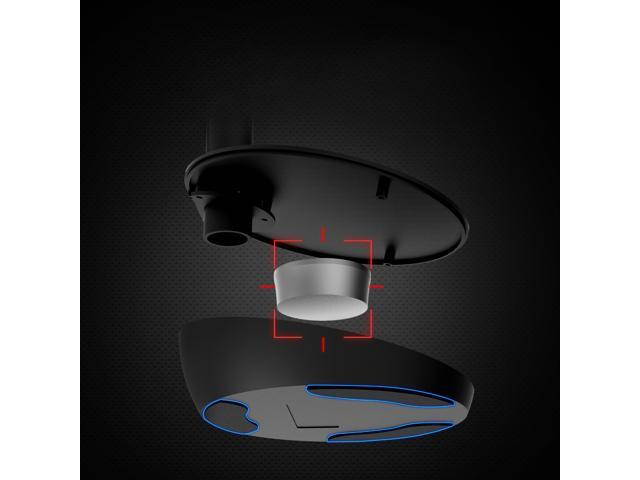 Electronics Plug and Play Home Studio Adjustable USB Desktop Microphone Compatible w/ PC ideal for Gaming Chatting, Skype, MSN, Yahoo Recording - Black