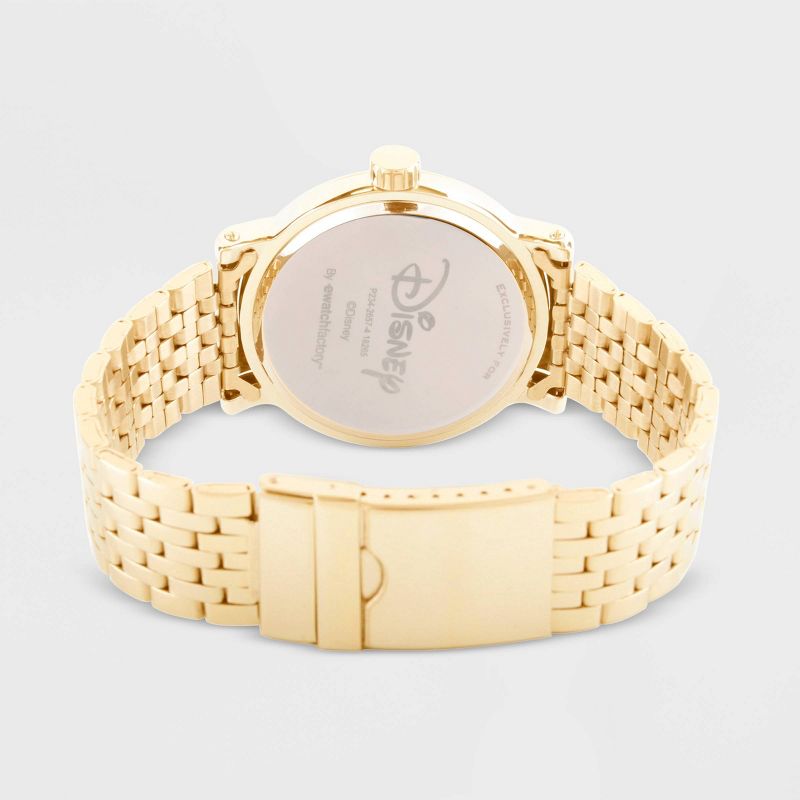 Men's Disney Mickey Mouse Vintage Bracelet Watch - Gold