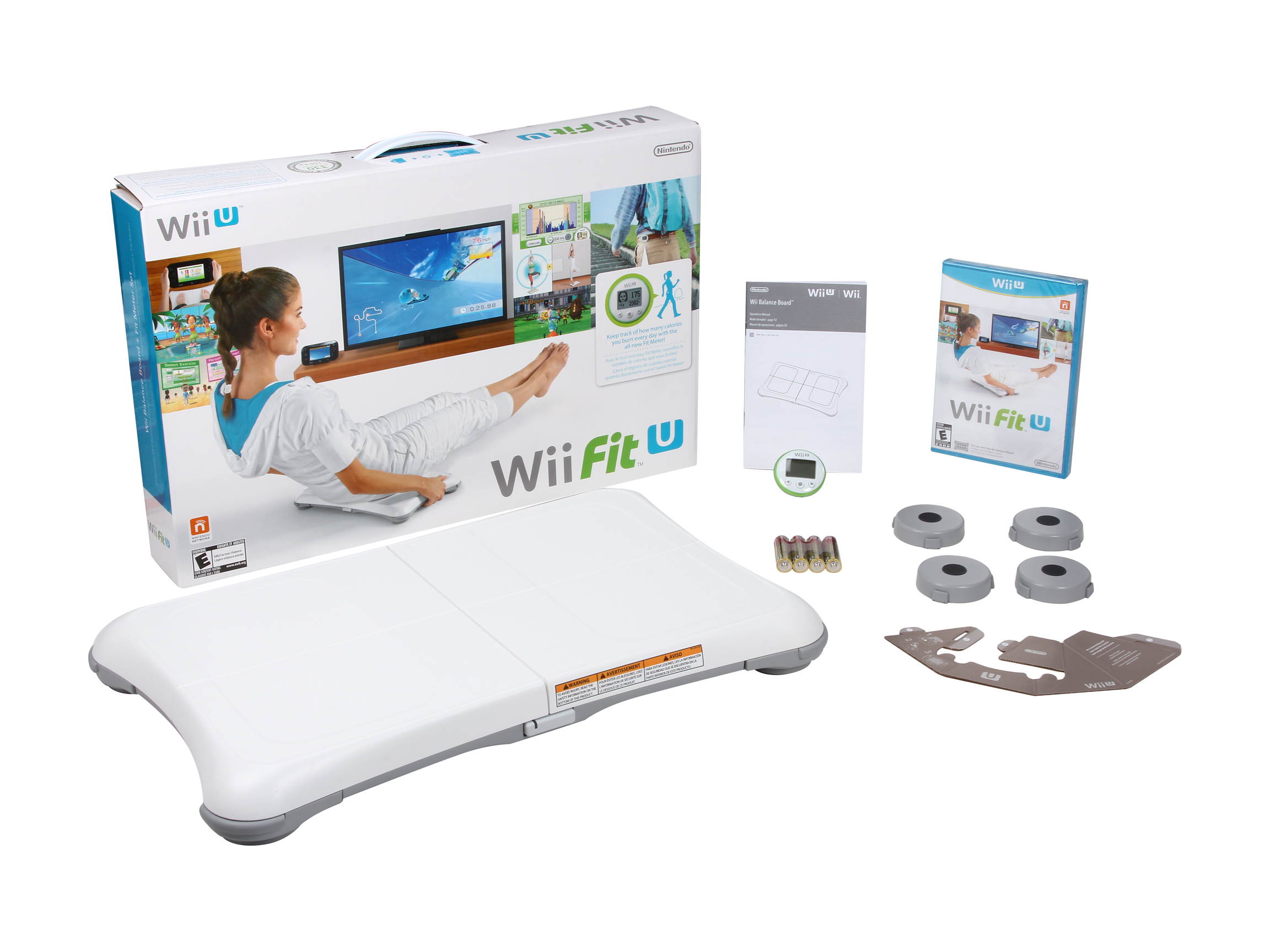 Wii Fit U with Wii Balance Board and Fit Meter Nintendo Wii U