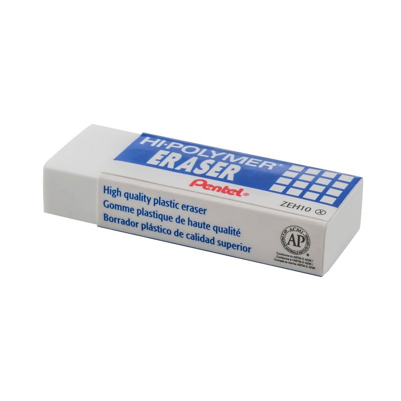 Pentel Hi-Polymer Erasers - 4ct