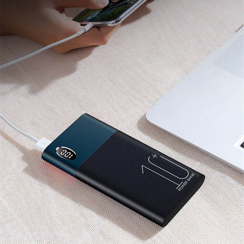 8000mAh Power Bank Dual USB Output Portable Charger Powerbank Mini Charging Power Bank Travel External Mobile Battery Pack