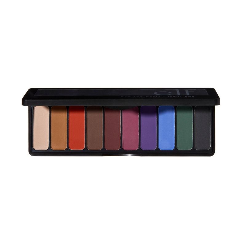 e.l.f. Mad for Matte Eyeshadow Palette Jewel Pop - 0.42oz