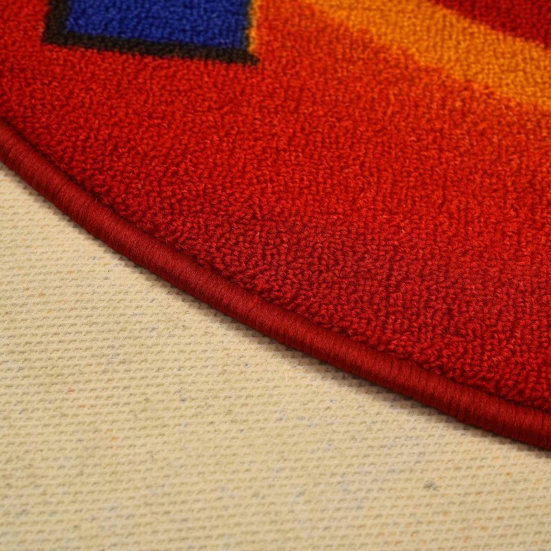 5'2"x7'2" Carmela Rug Blue/Ivory - SoHome