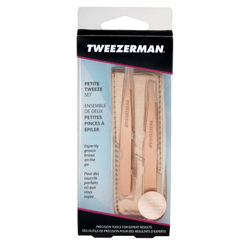 Tweezerman Rose Gold Petite Set