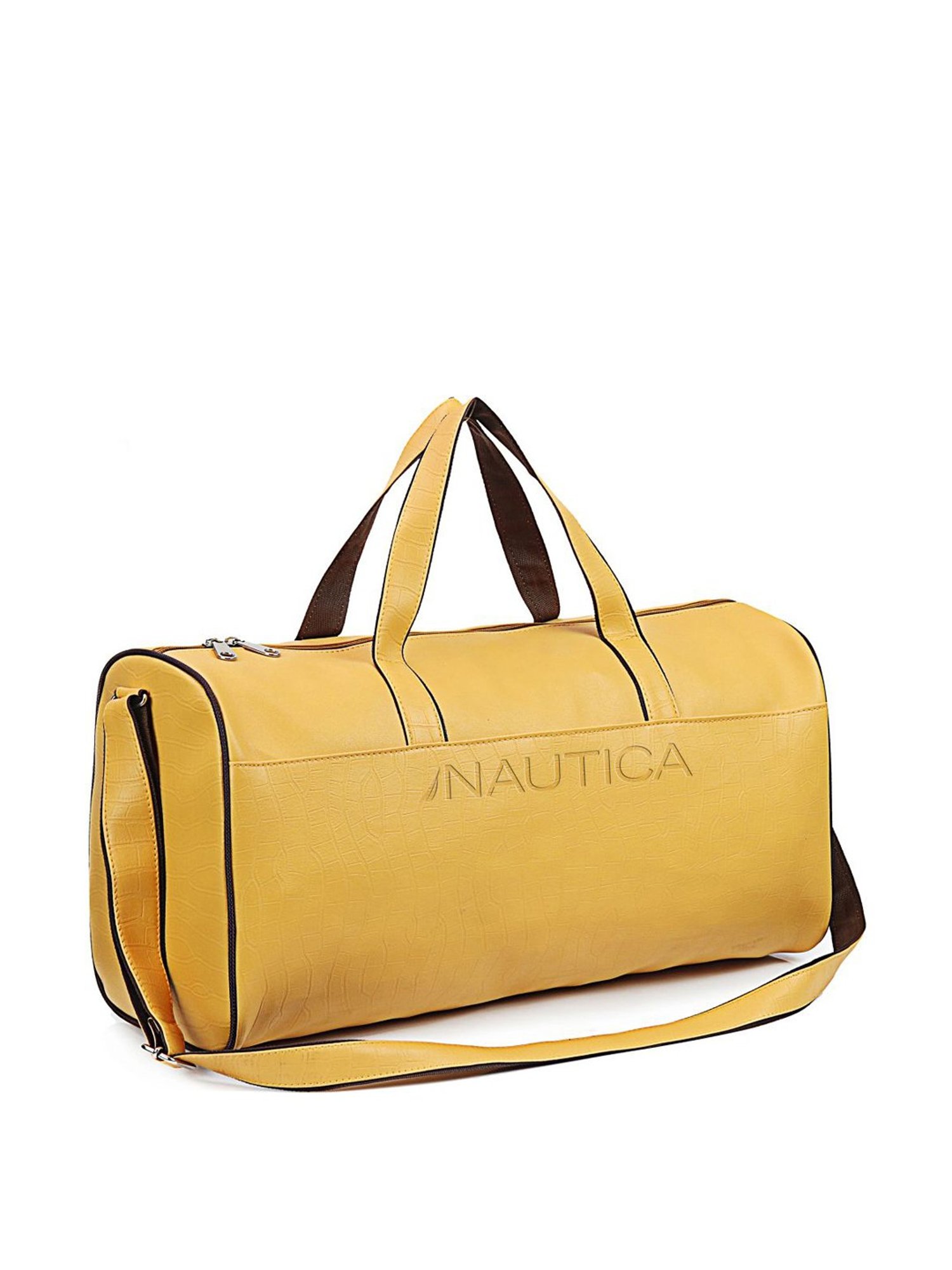 Nautica Yellow Medium Duffle Bag