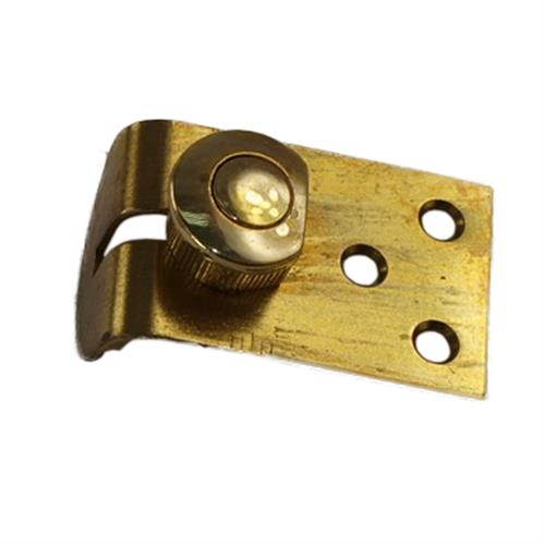 Safe-T-Door Lock 589XC Pull Out Knob With Slide To Open Or Lock