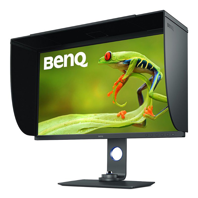 BenQ SW321C 32 Inch PhotoVue UHD 3840 x 2160 4K 5ms GTG 60 Hz 2 x HDMI, DisplayPort, USB-C, Card Reader Photographer Monitor, HDR10 / HLG Compatible, 1.07 Billion 10-bit Color Depth, 99% Adobe RGB Color Space with IPS Technology
