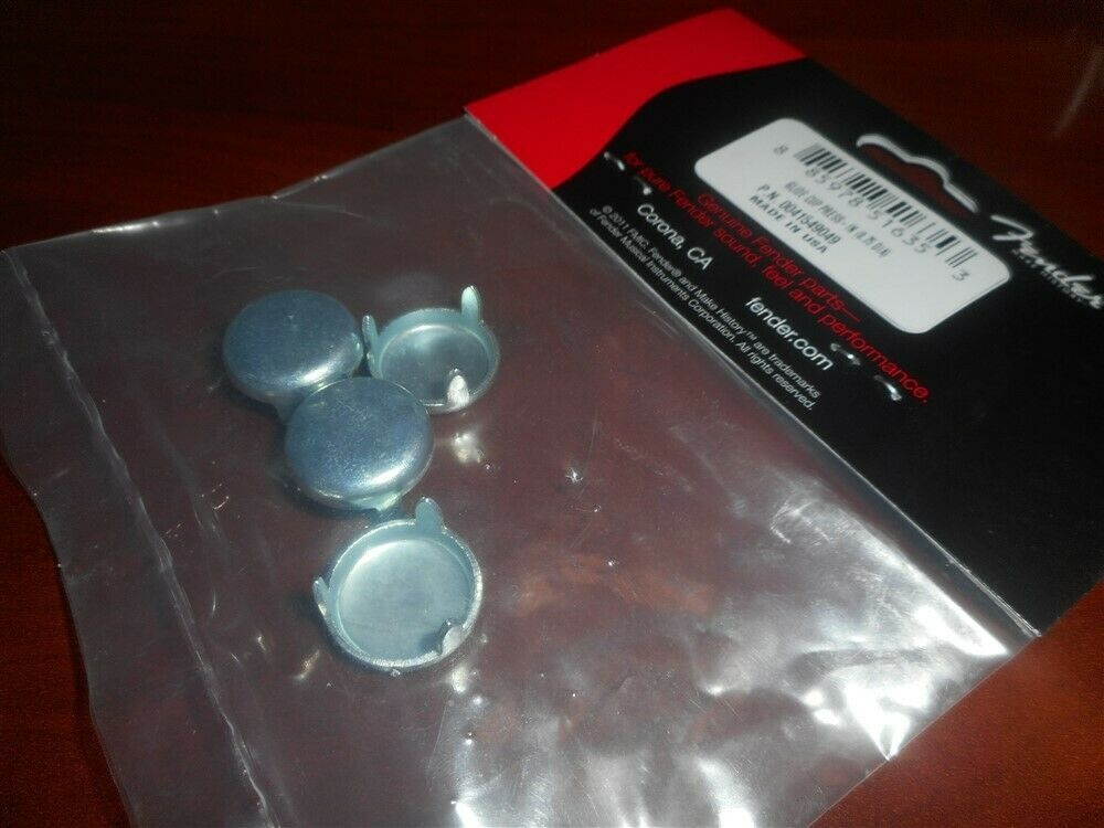NEW Fender Pure Vintage Press-On "Dome Of Silence" Glide Cups (4) - 004-1549-049