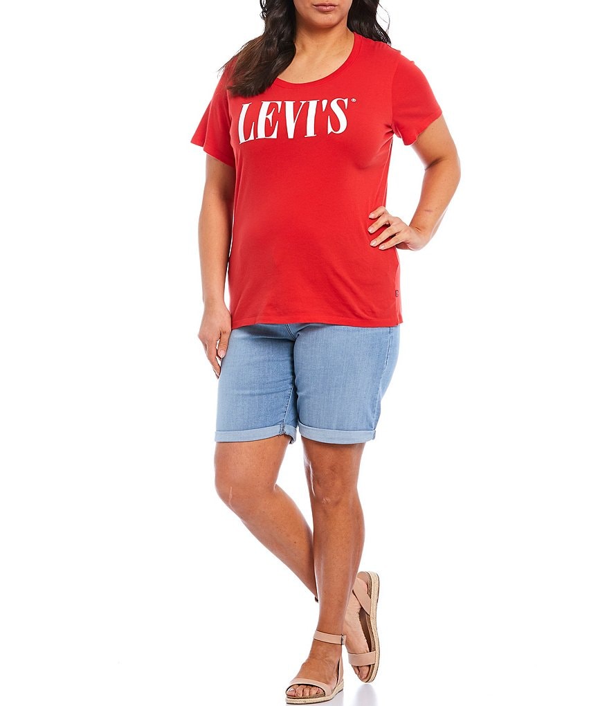 Levi's&reg; Plus Size Shaping Bermuda Shorts