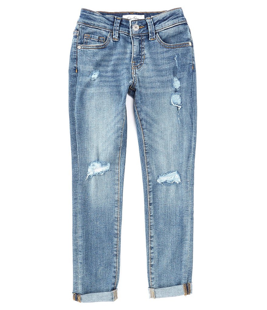 Jessica Simpson Big Girls 7-16 #double;Kiss Me#double; Basic Skinny Jeans