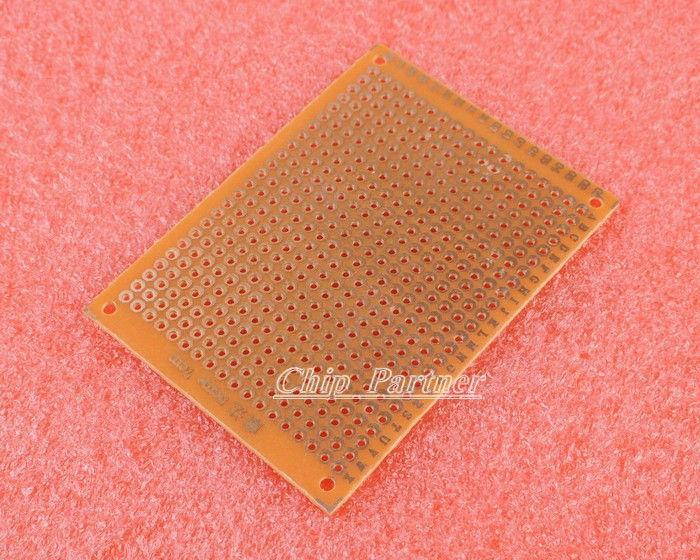 10pcs Multi-purpose hole through PCB for DIY 5x7cm Circuit Board BREADBOARD New