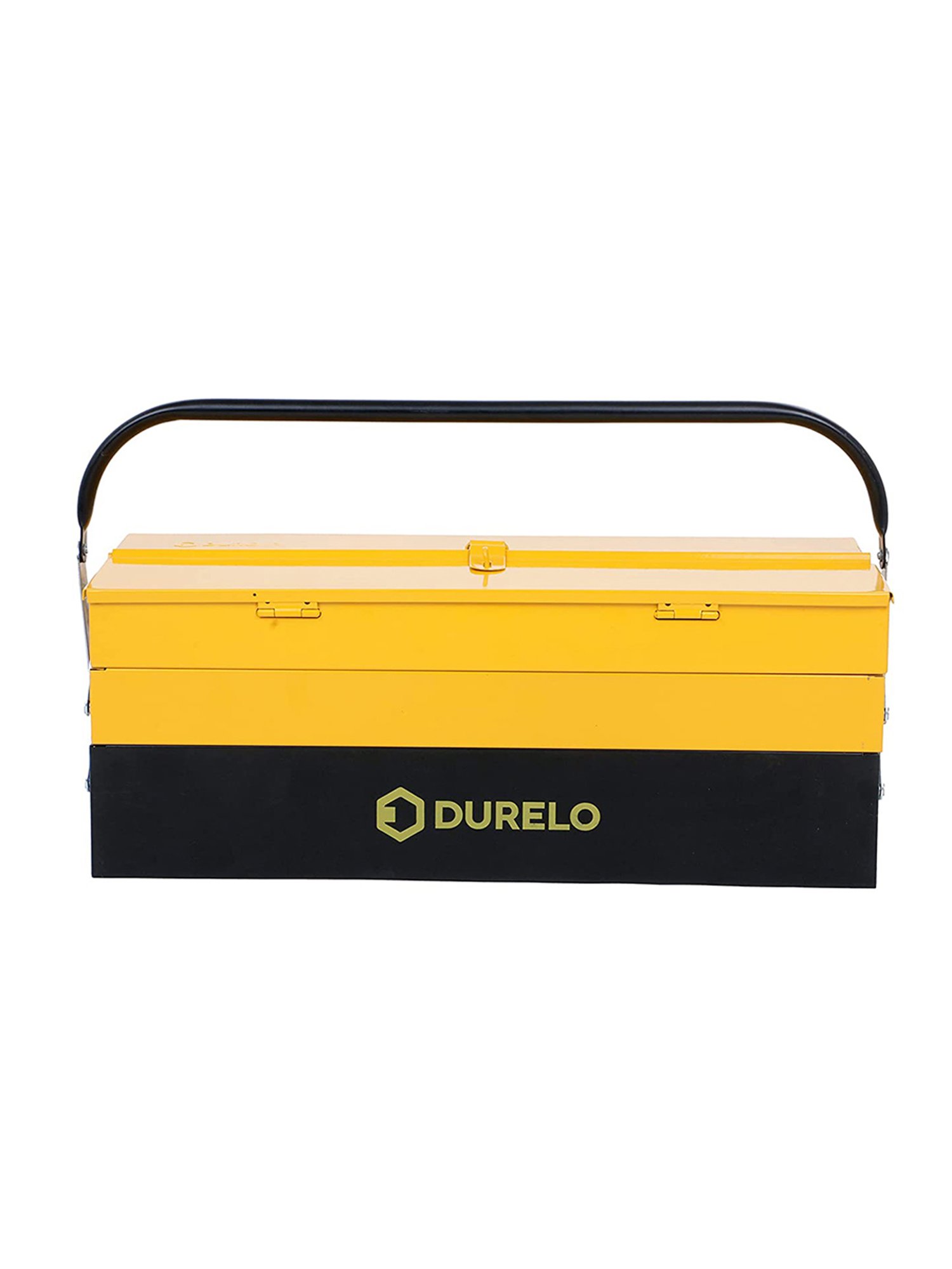 DURELO D33-17-5 Metal Tool Box (Yellow/Black)