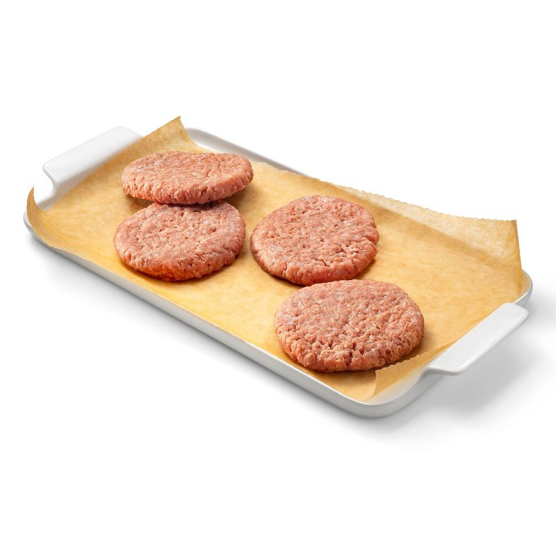 All Natural 93/7 Ground Turkey Patties - 1lb - Good & Gather™