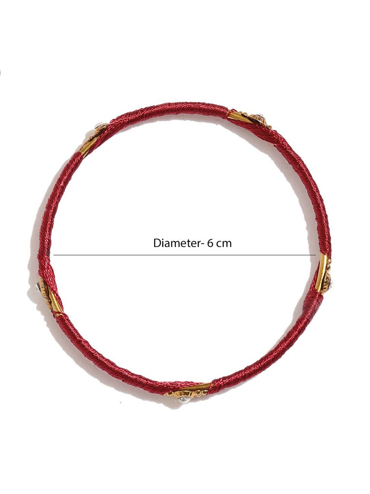 Bold by Priyaasi Trishul Rudraksh Silver-Plated Bracelet for Men