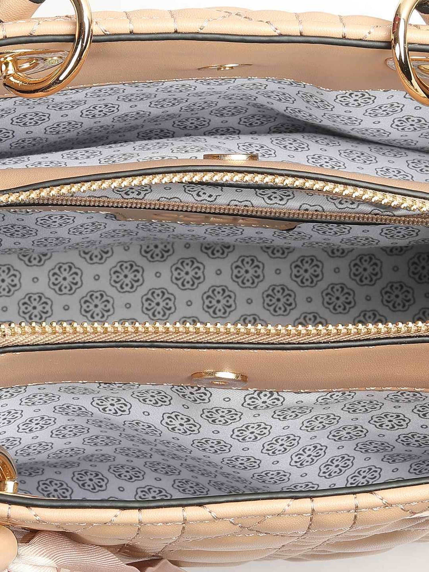 Code by Lifestyle Pink Textured Handbag