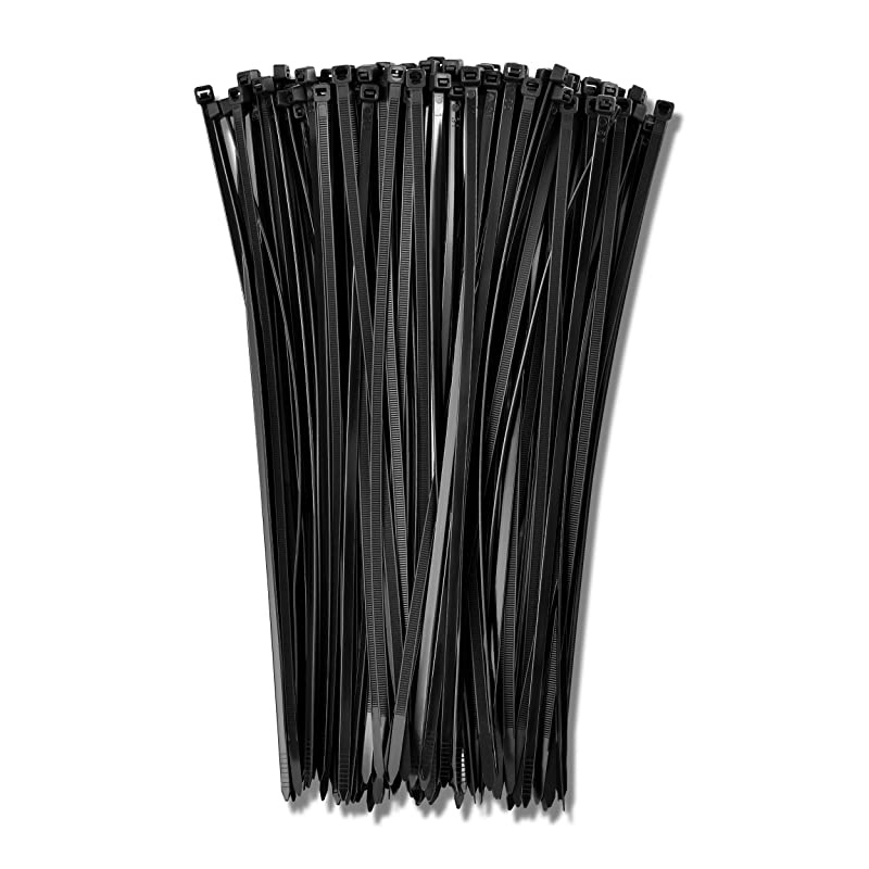 11quot Black 50lb 1000 Pack Zip Ties Choose SizeColor By