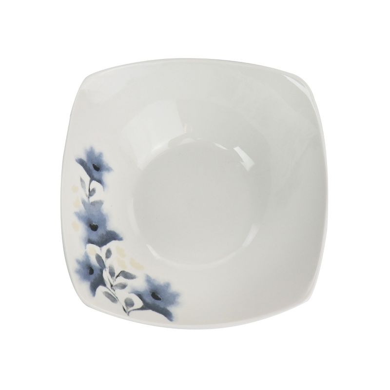 Vremi 16 Piece Multicolor Porcelain Dinnerware Set with 4 Dinner Plates, 4 Dessert Plates, 4 Salad/Soup Bowls, & 4 Coffee/Tea Mugs