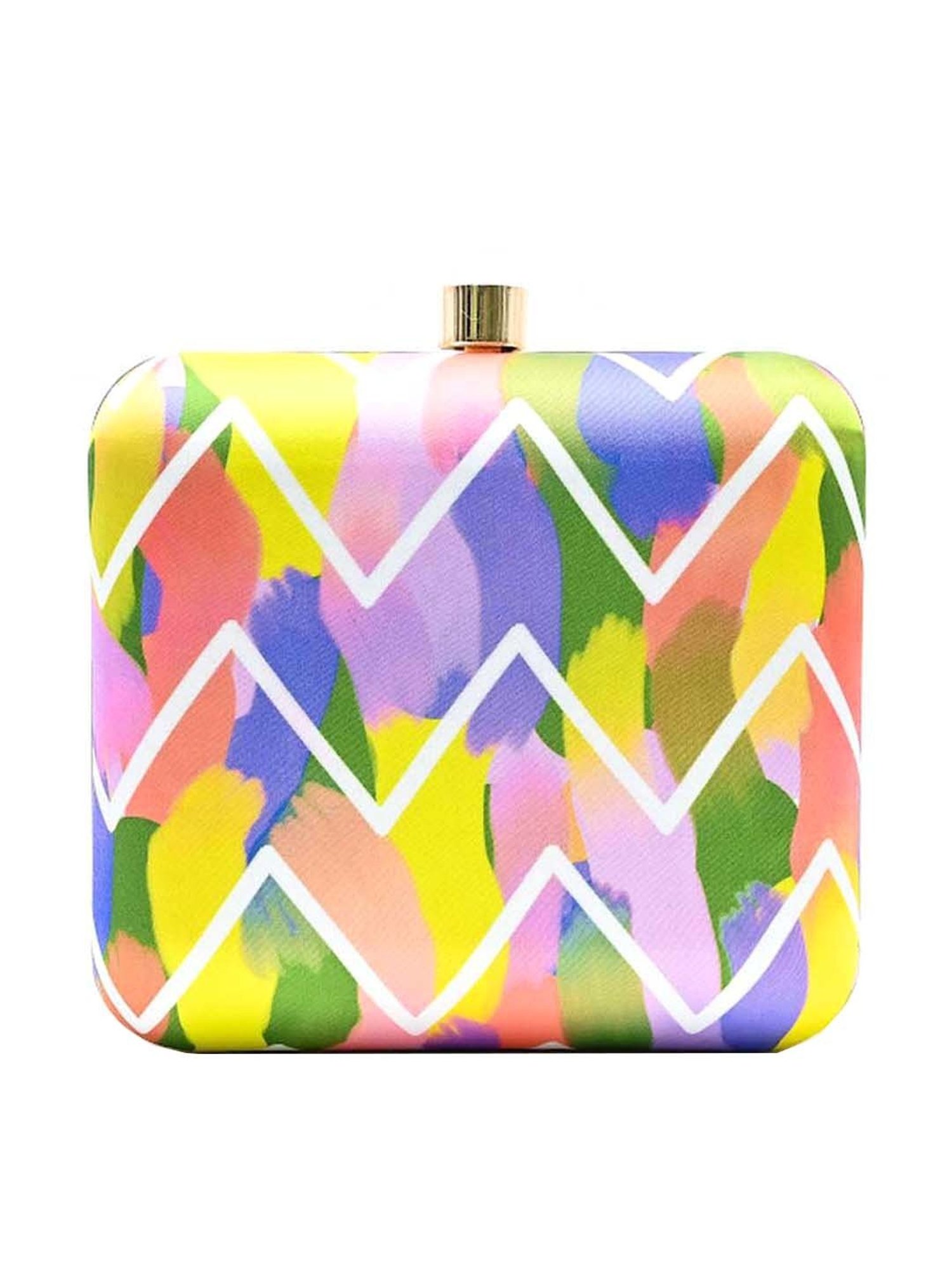 Sugarcrush Multicolor Printed Clutch