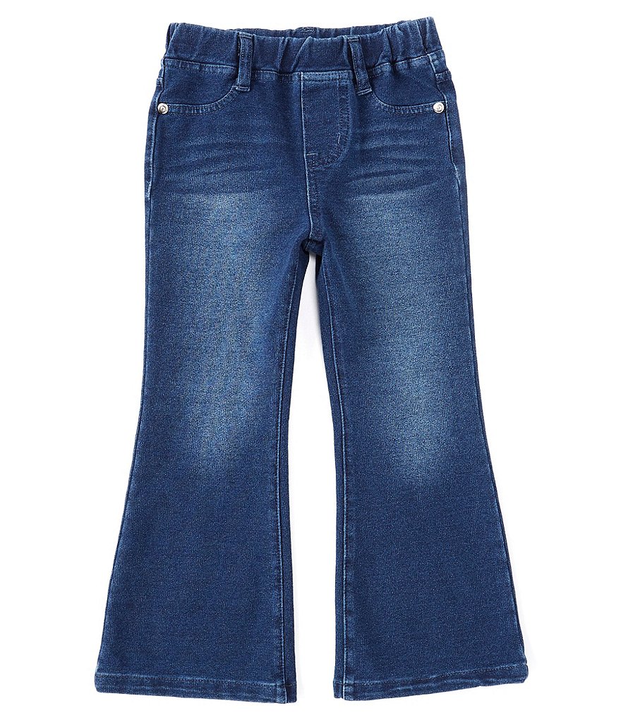 Hippie Girl Little Girls 4-6X REPREVE Destructed Denim Skinny Jeans