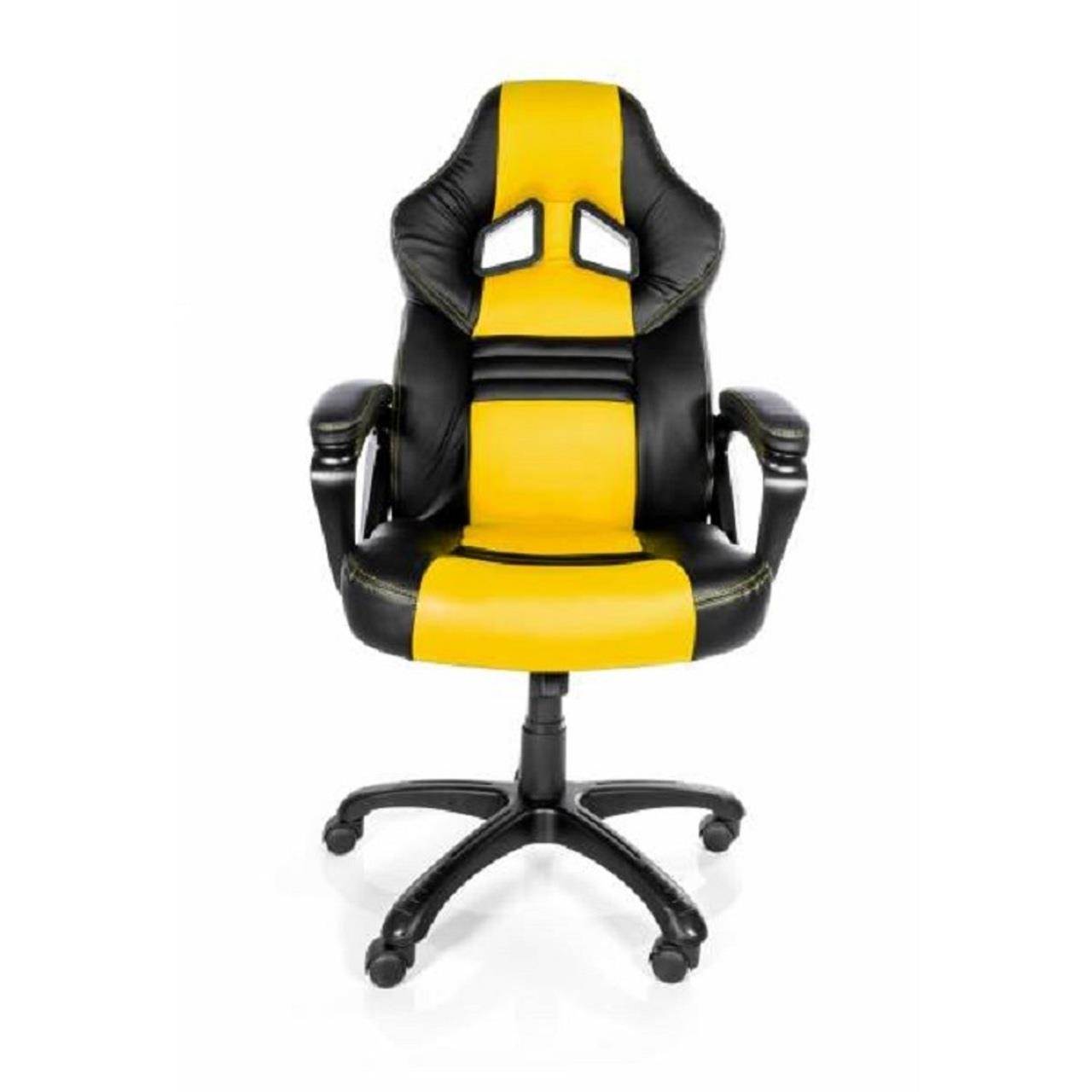 ViscoLogic YARIS Thick Padded Gaming Chair - Black/Yellow