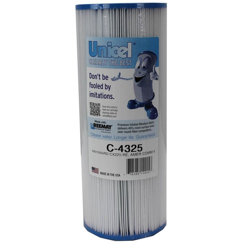 4) New Unicel C-4325 Spa Replacement Filter Cartridges 25 Sq Ft Hayward CX225RE