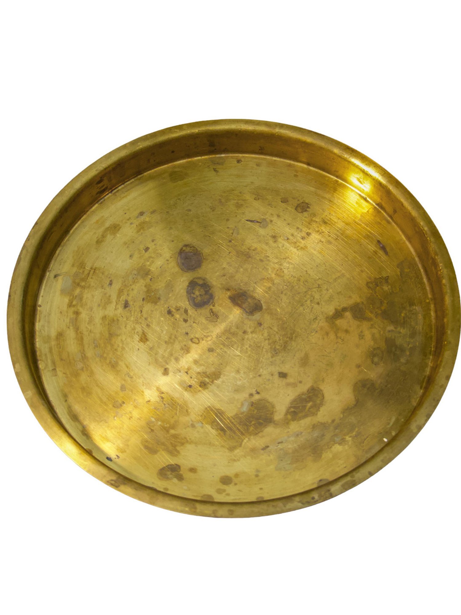 Ambi Handcrafted Timeless Brass Vintage Thali